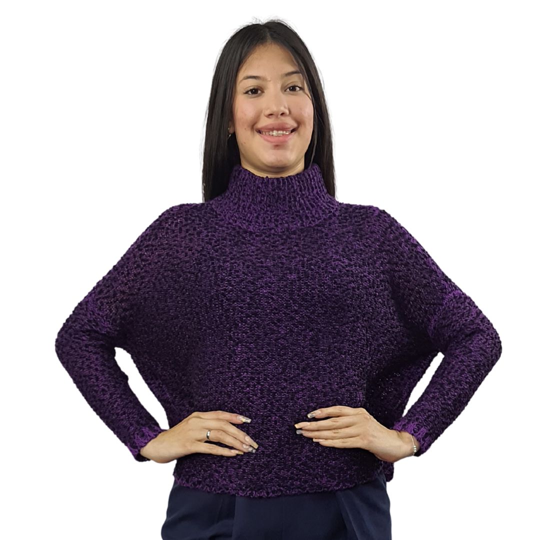 Sweater Vero Moda Morado Style REVA HYPE L/S KNIT(MW-EC-2)