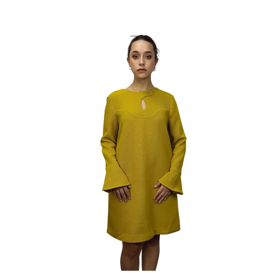 Vestido Vero Moda Mostaza Style LOOP L/S DRESS(VMC-PM-ET-2)