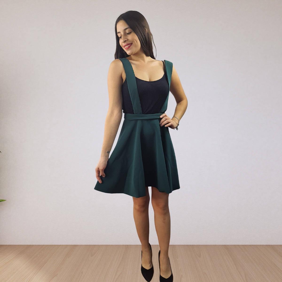 Falda Vero Moda Verde Style HILARY SKIRT(MW-TS-2)
