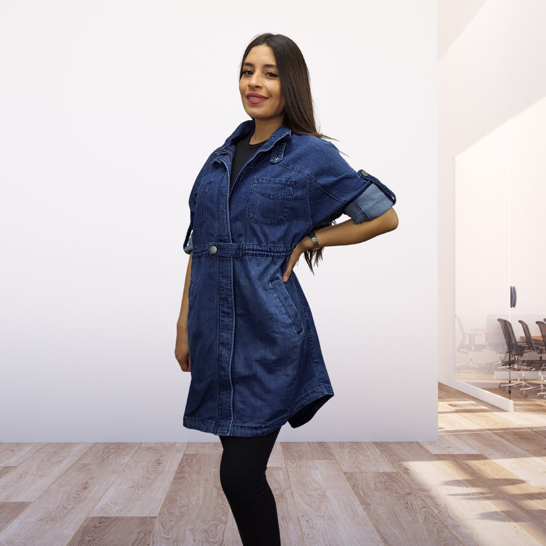 Blazer Vero Moda Azul Oscuro Style DAY DENIM OUTWEAR(NL)