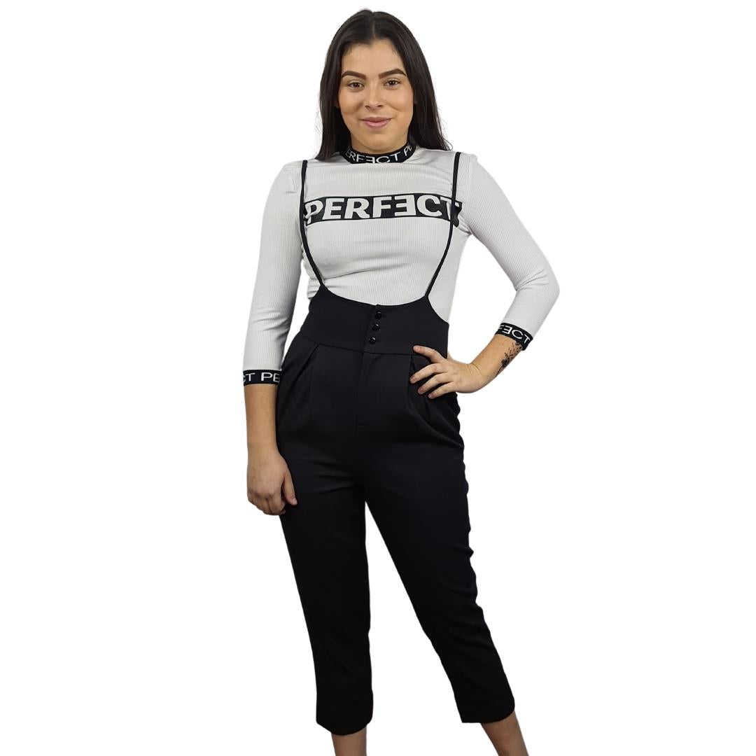 Pantalon Vero Moda Negro Style JUDI 7/8 CARROT PANTS(TP-ET-2)