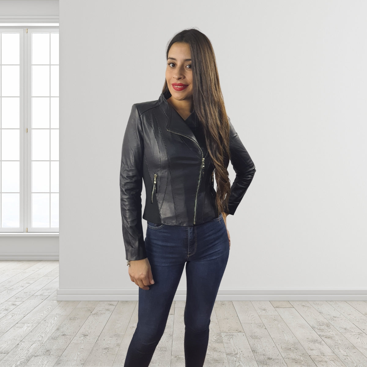 Chaqueta Vero Moda Negro Style CLARE L LEATHER JKT(VMC-LL)
