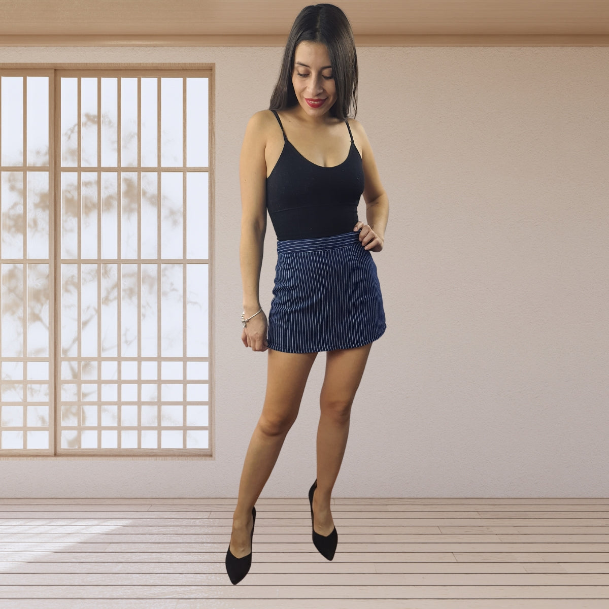 Short Vero Moda Azul Oscuro Style LIBRA HW DENIM SHORTS(SL)