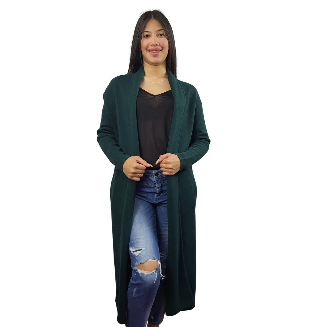 Tapado Vero Moda Verde Style FLORA L/S KNIT CARDIGAN(VMC-MW-EC-3)