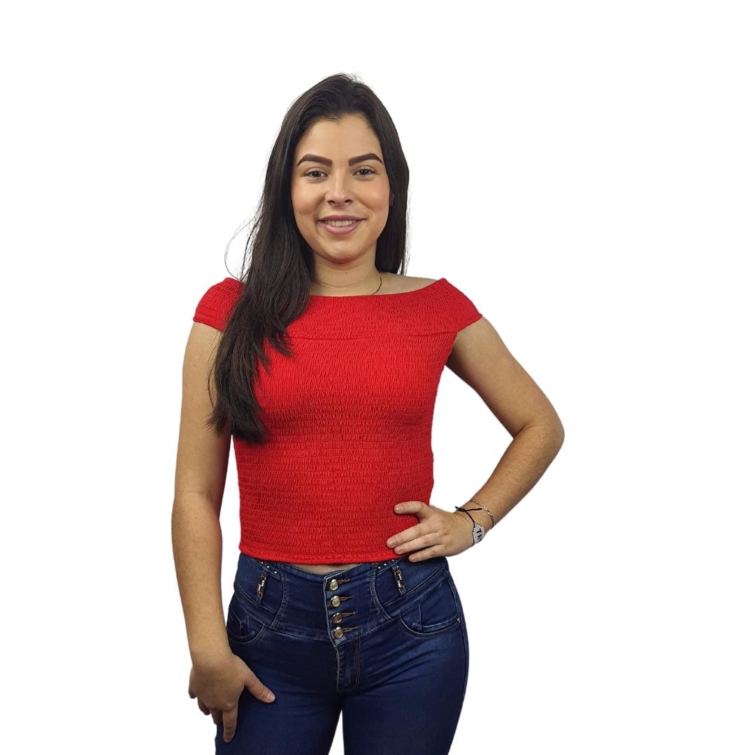 Top Vero Moda Rojo Style MARGE S/S TOP(TP-ET-2)
