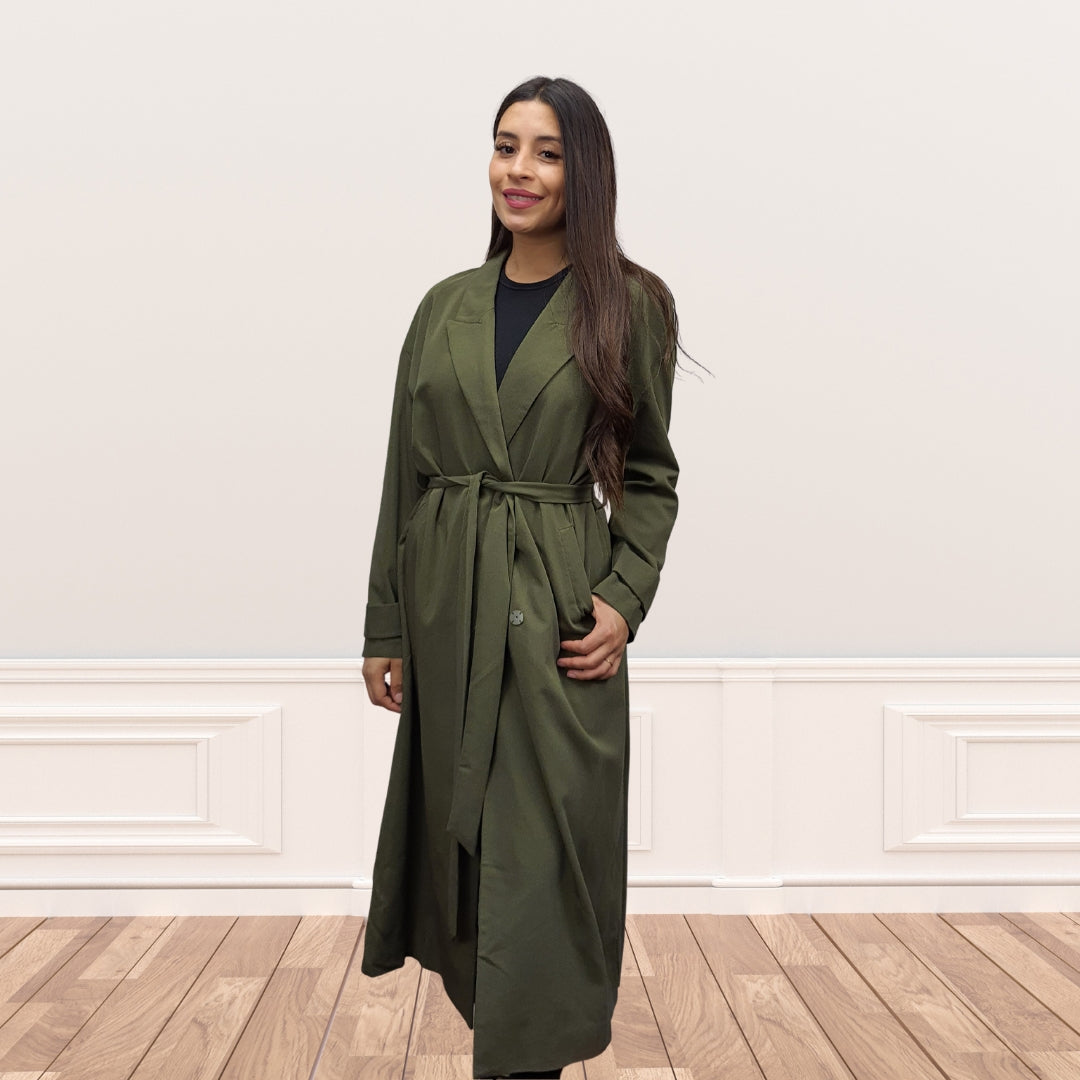 Blazer Vero Moda Verde Style KATTE L/S COAT(VMC-NL)