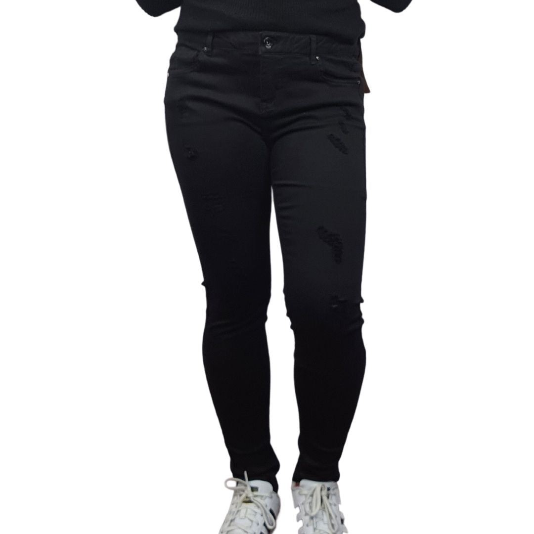 Jeans Vero Moda Negro Style UNA 9/10 X-SLIM JEANS(PM-CT-2)