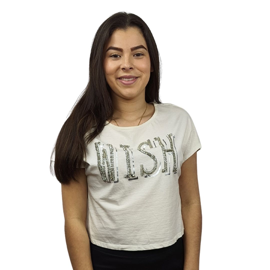 Polera Vero Moda Blanco Style KIMBERLY S/S TOP(NE-CT-3)