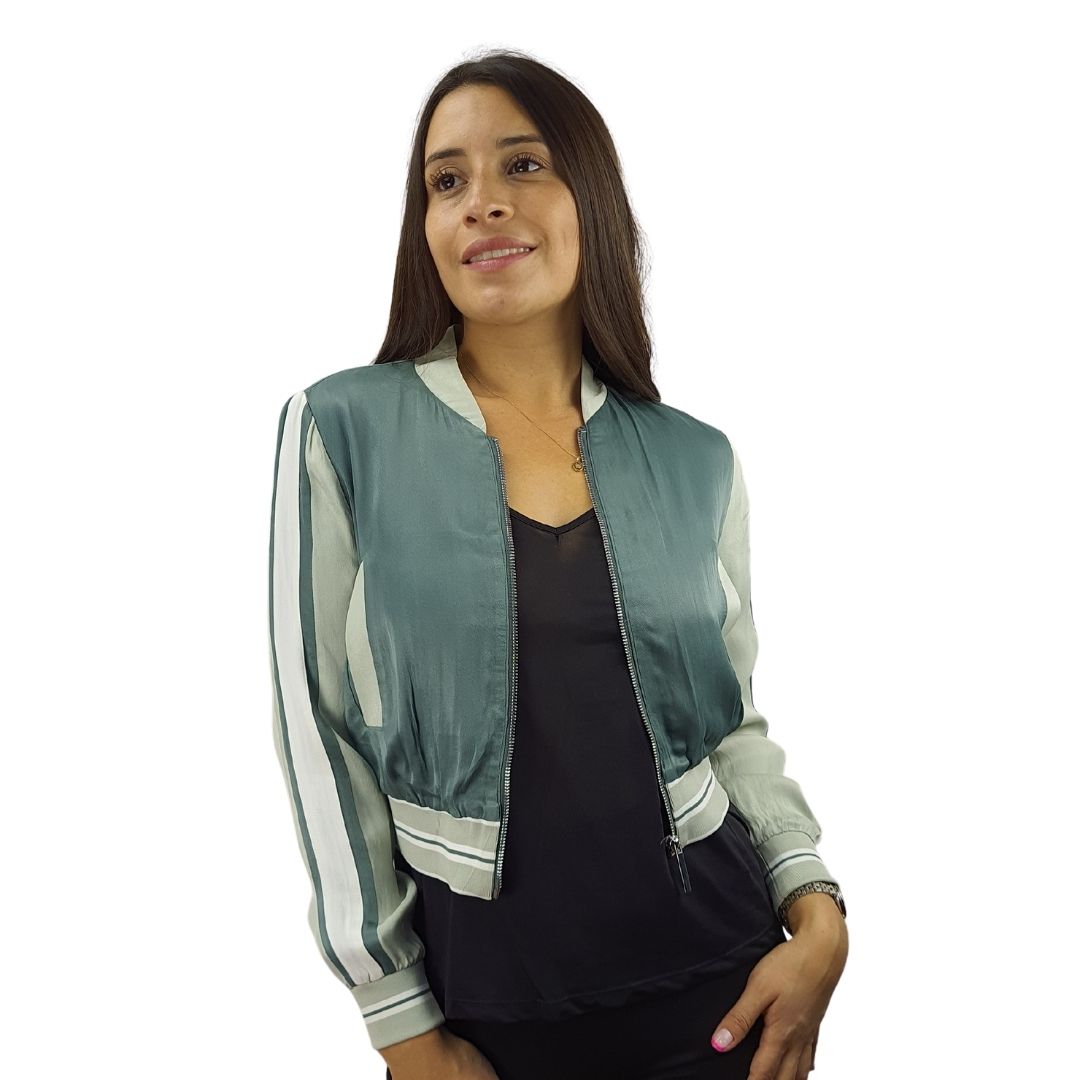 CortaViento Vero Moda Verde Style TIM L/S JACKET(TP)