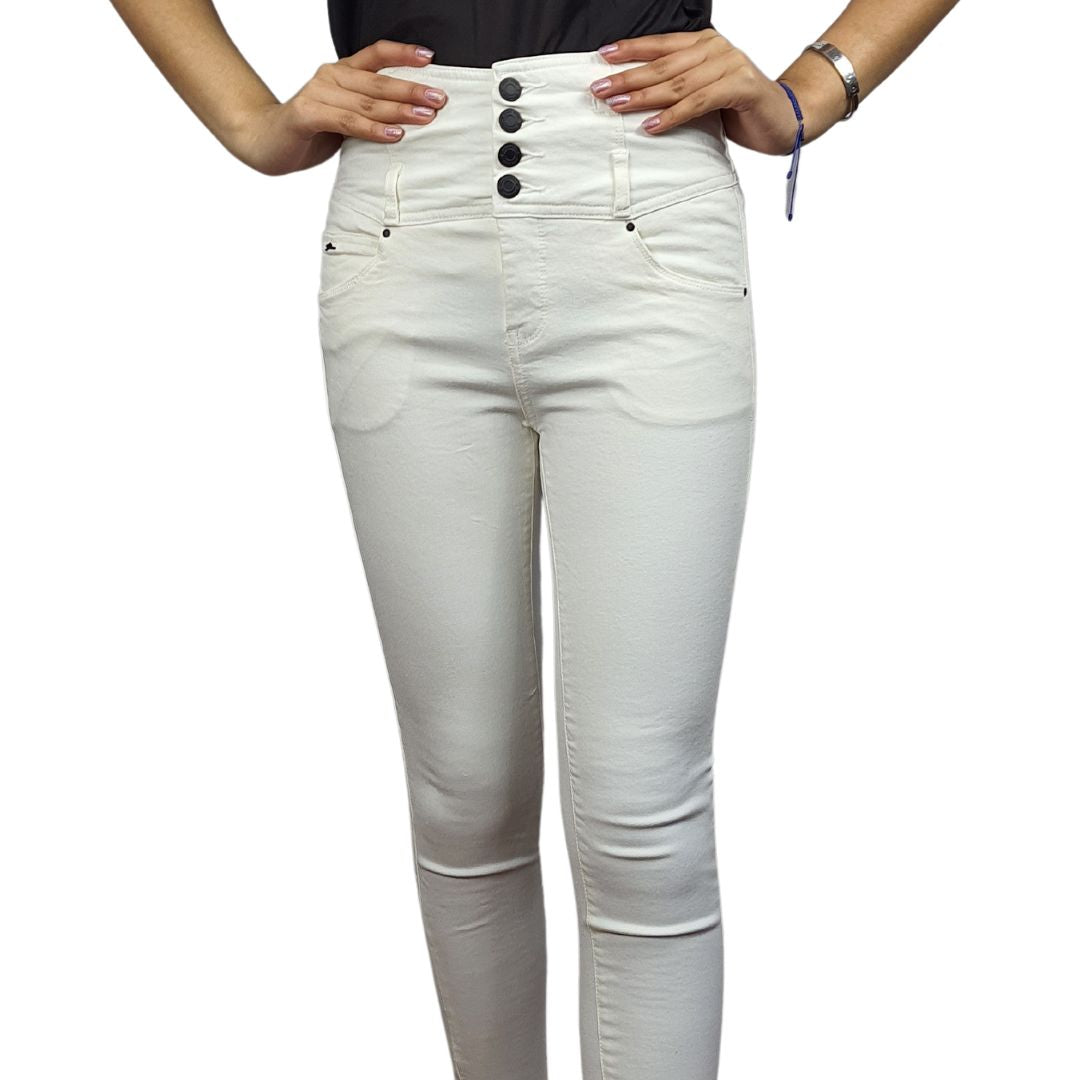 Jeans Vero Moda Blanco Style TURKEY 9/10 HW X-SLIM JEANS(MM)