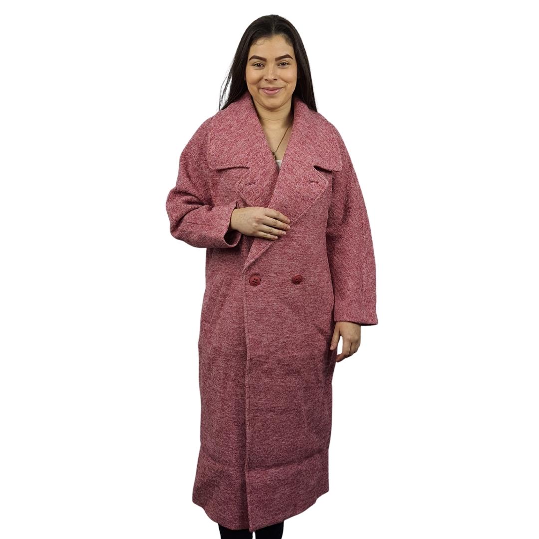 Blazer Vero Moda Rosado Style MARA L/S WOOL COAT(VMC-NL)