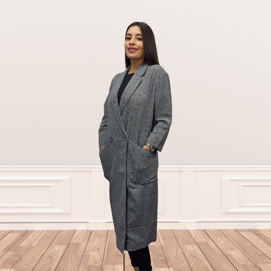 Blazer Vero Moda Gris Style LUCA LONG BLAZER(PM)