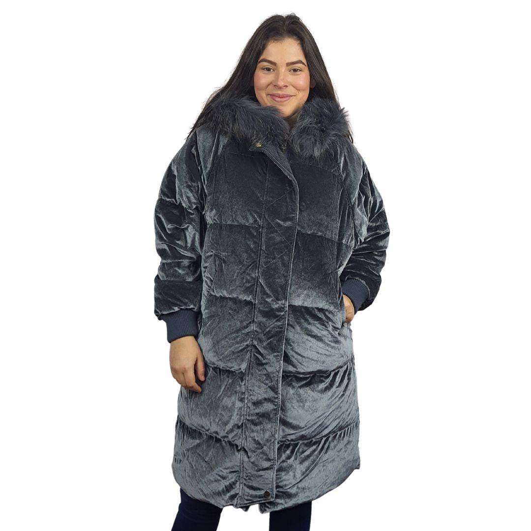 Parka Vero Moda Gris Style PEARL 3/4 DOWN COAT(AL)