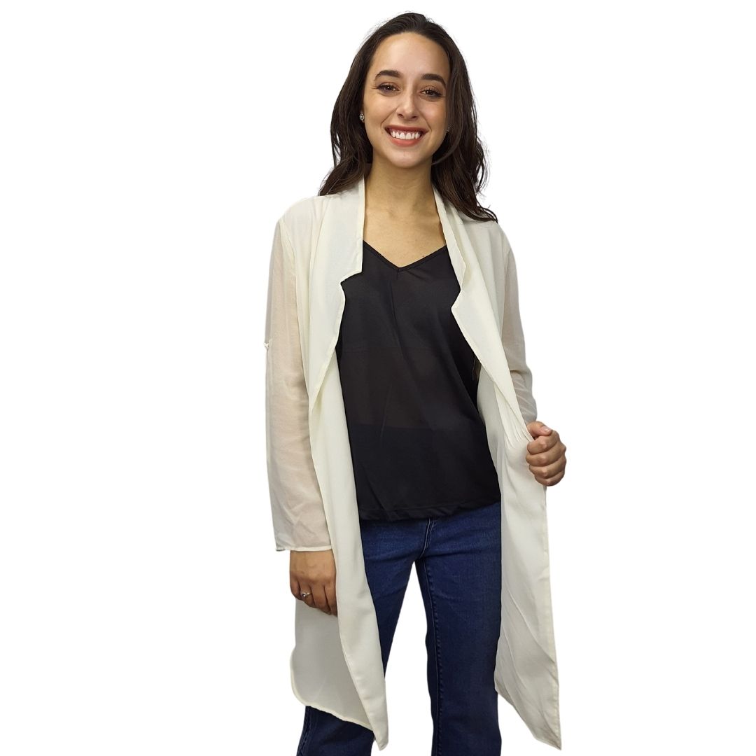 Blazer Vero Moda Crema Style MIAOMIAO 3/4 BLAZER(VMC-NE-ET-2)