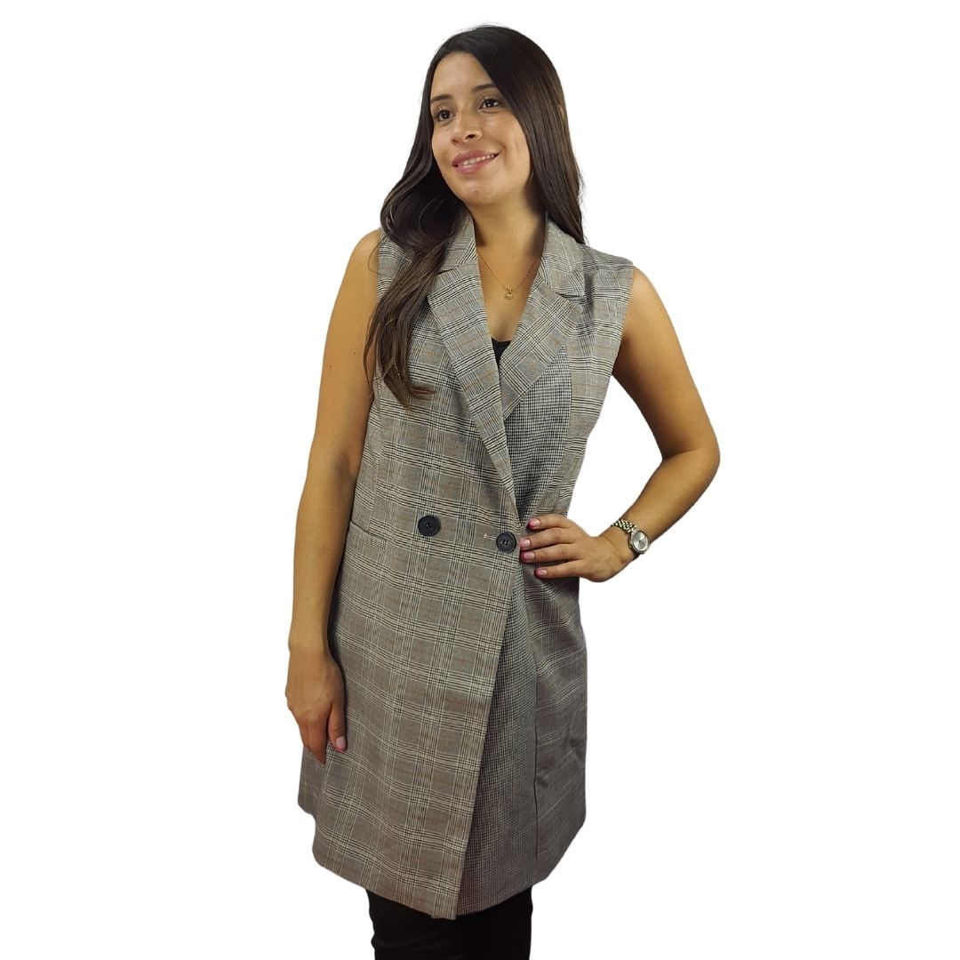 Chaleco Vero Moda Marrón Style ROCK WAISTCOAT(VMC-LL)