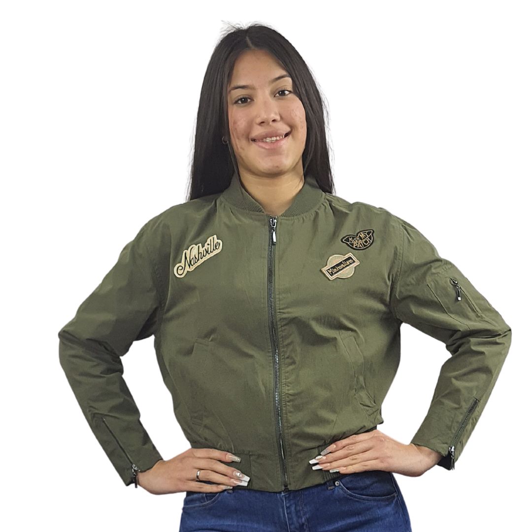 Chaqueta Vero Moda Verde Style EARTH L/S BOMBER JACKET(MM)