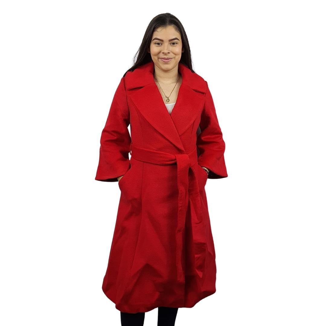 Blazer Vero Moda Rojo Style WEEK 9/10 WOOL COAT(EL)