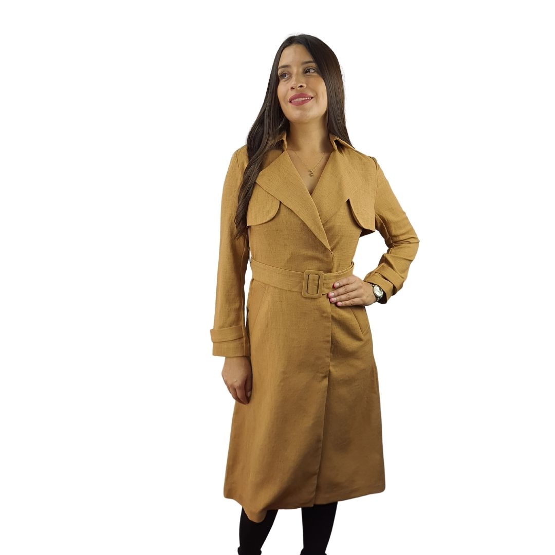 Blazer Vero Moda Marron Claro Style GRACE 9/10 COAT(VMC-NC)
