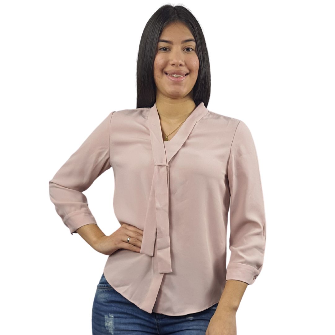 Blusa Vero Moda Rosa Vieja Style CHERRY 3/4 SHIRT(VMC-NR)