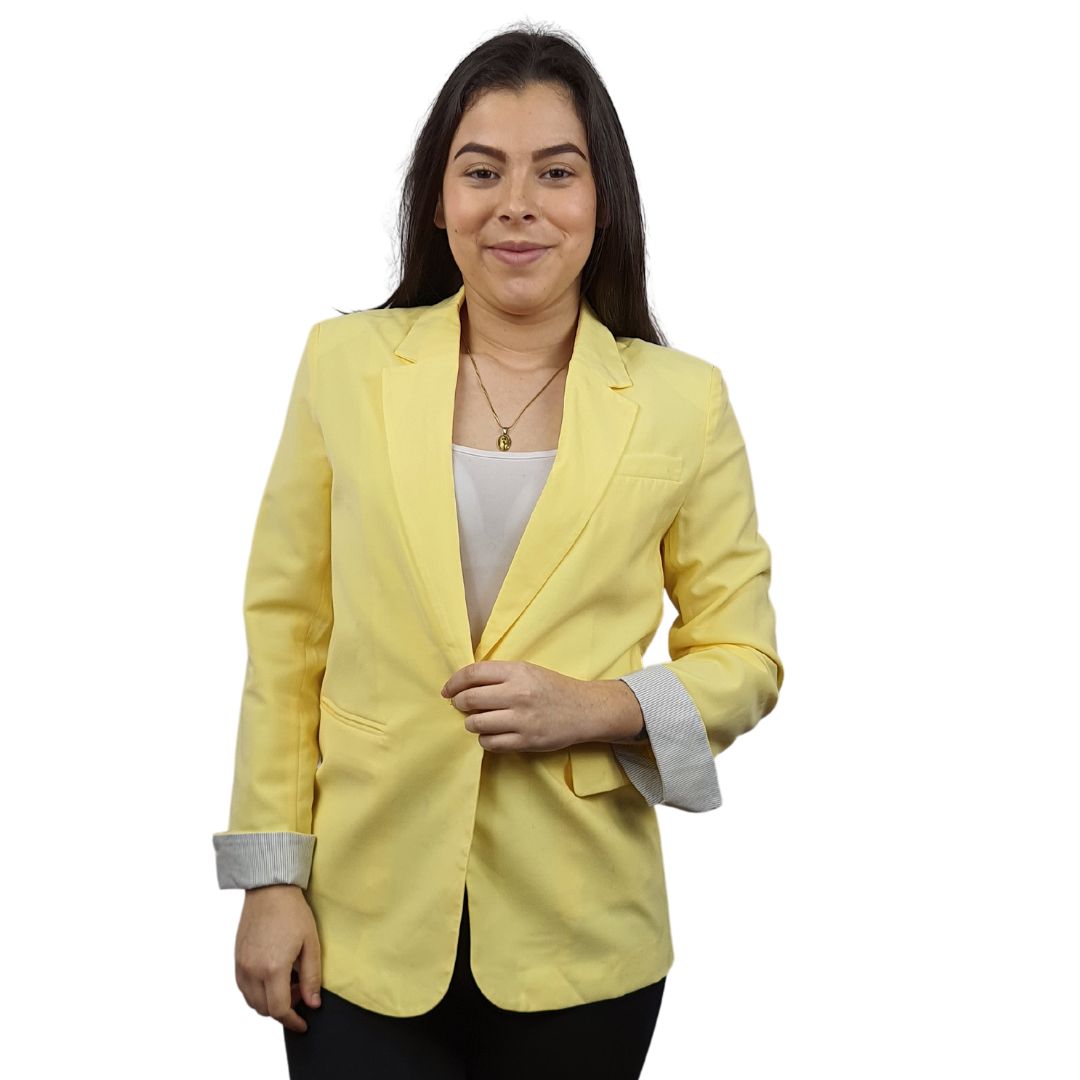 Blazer Vero Moda Amarillo Style JANICE L/S BLAZER(FL)
