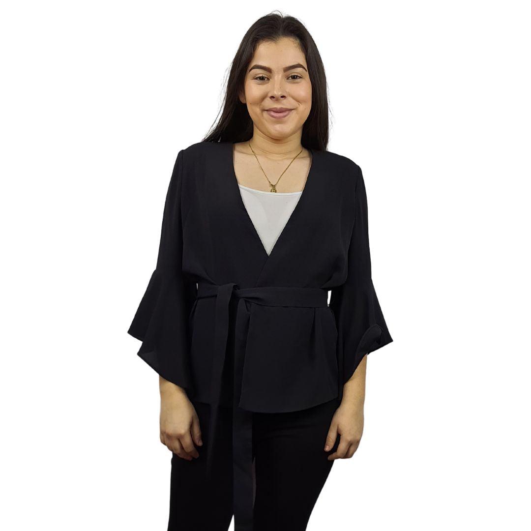 Blazer Vero Moda Negro Style HURRY 7/8 BLAZER(VMC-NC)