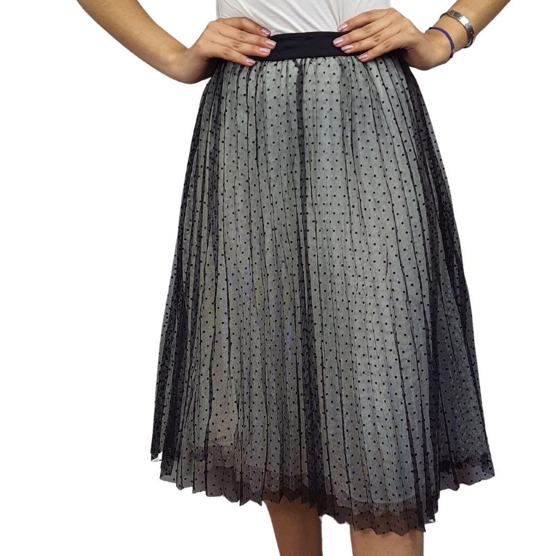 Falda Vero Moda Negro Style QURIS SKIRT(FI)