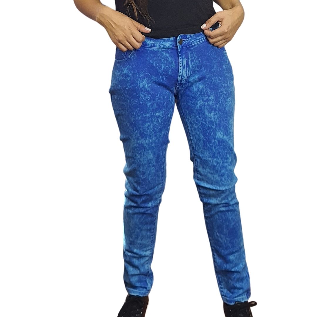 Jen Rapsodia Queen Donna Batik Azul