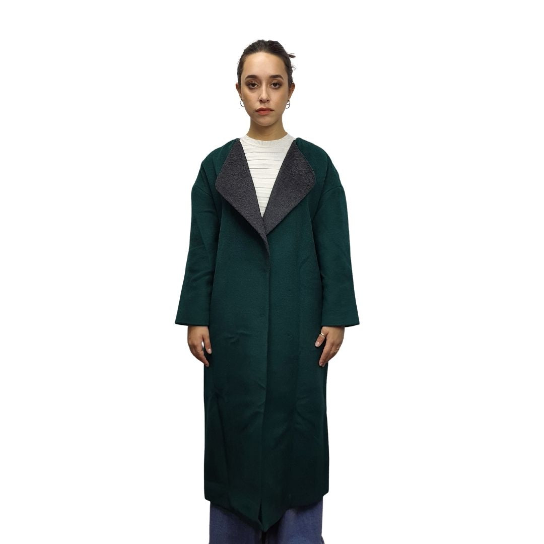Blazer Vero Moda Verde Style ESTELLE L/S WOOL COAT(NL)