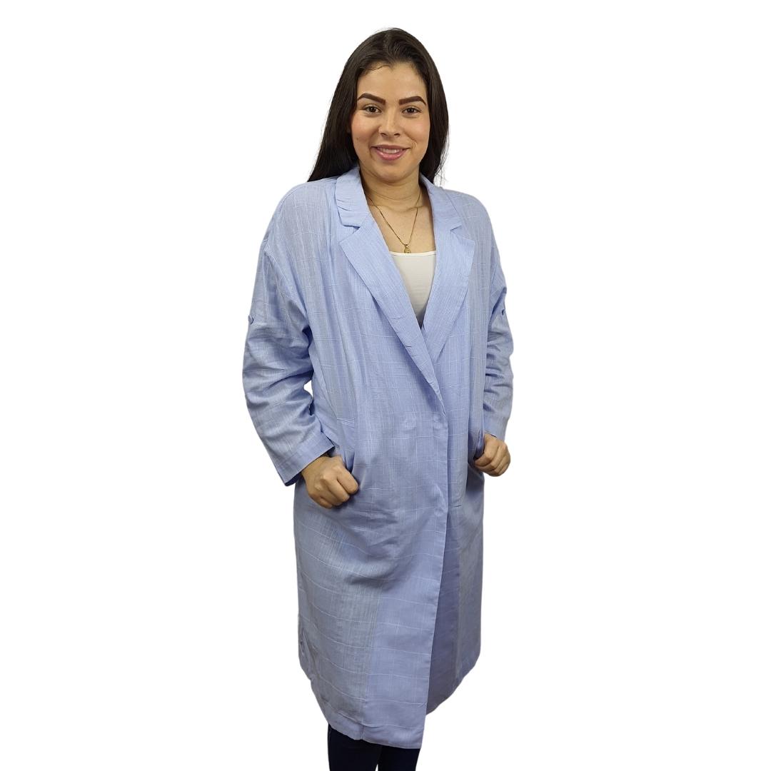 Blazer Vero Moda Azul Claro Style RITA 7/8 LONG BLAZER(PM-CT-2)