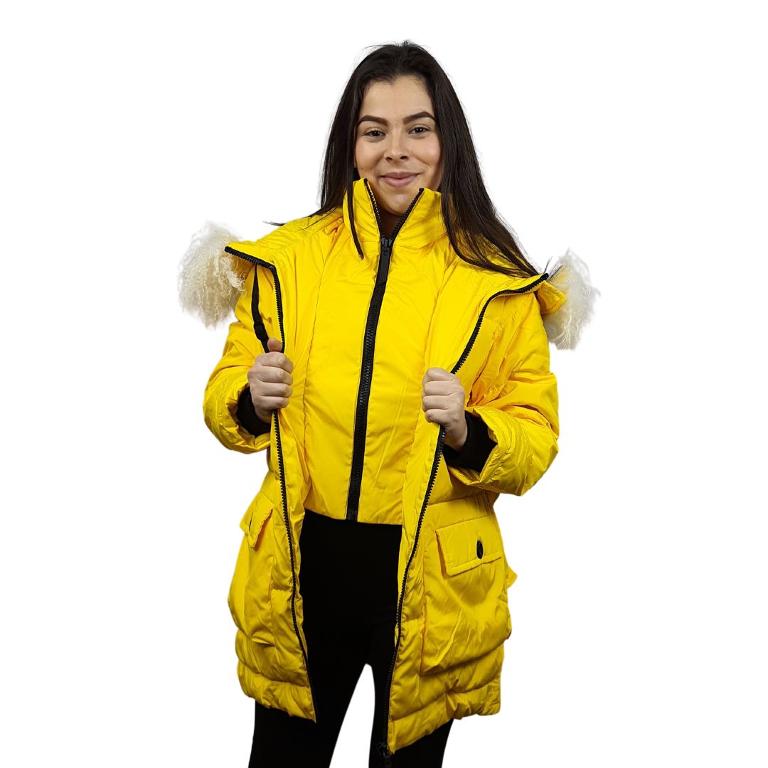 Parka Vero Moda Amarillo Style LOBSTER 3/4 DOWN COAT(AL)