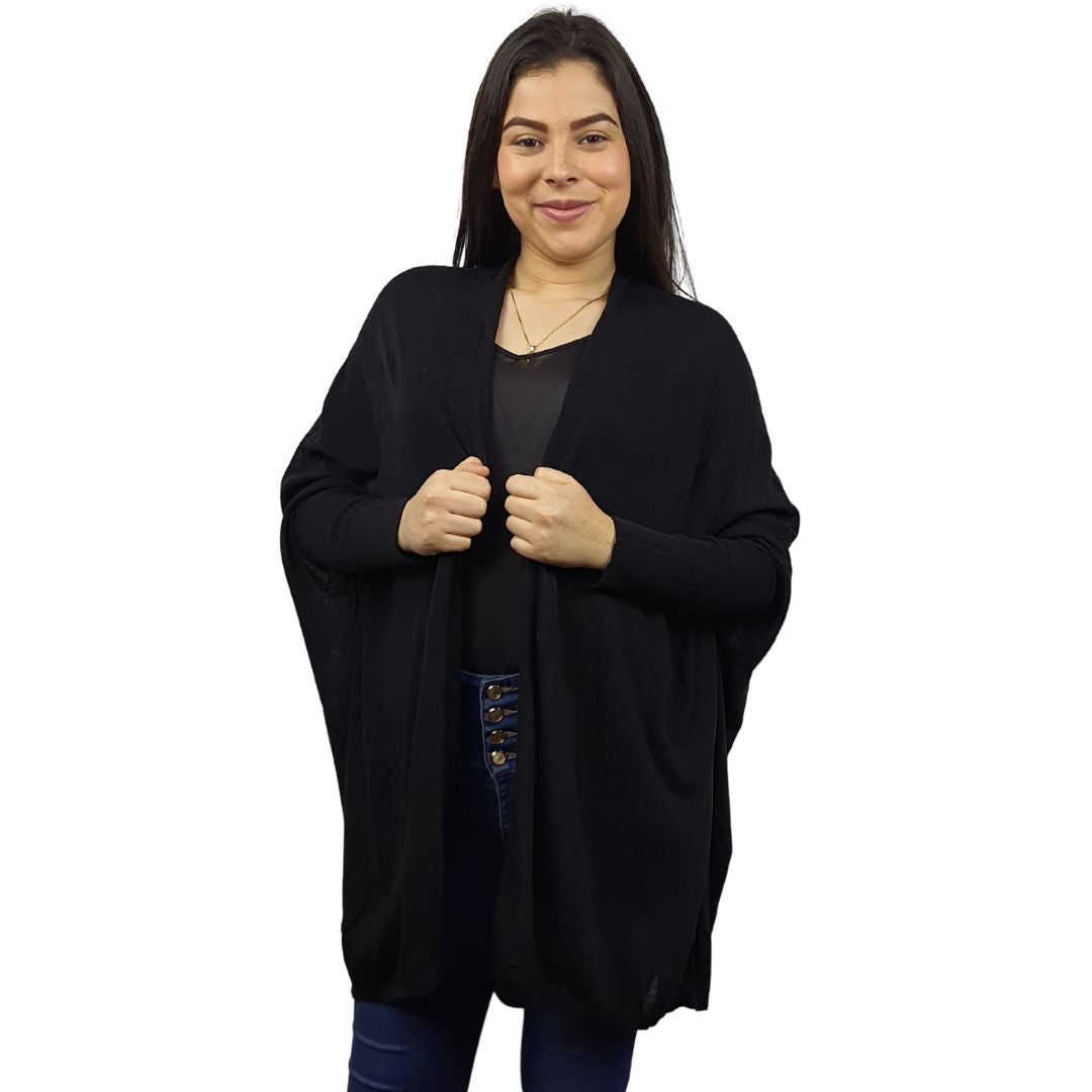 Tapado Vero Moda Negro Style AFRICA L/S OPEN CARDIGAN(SD)