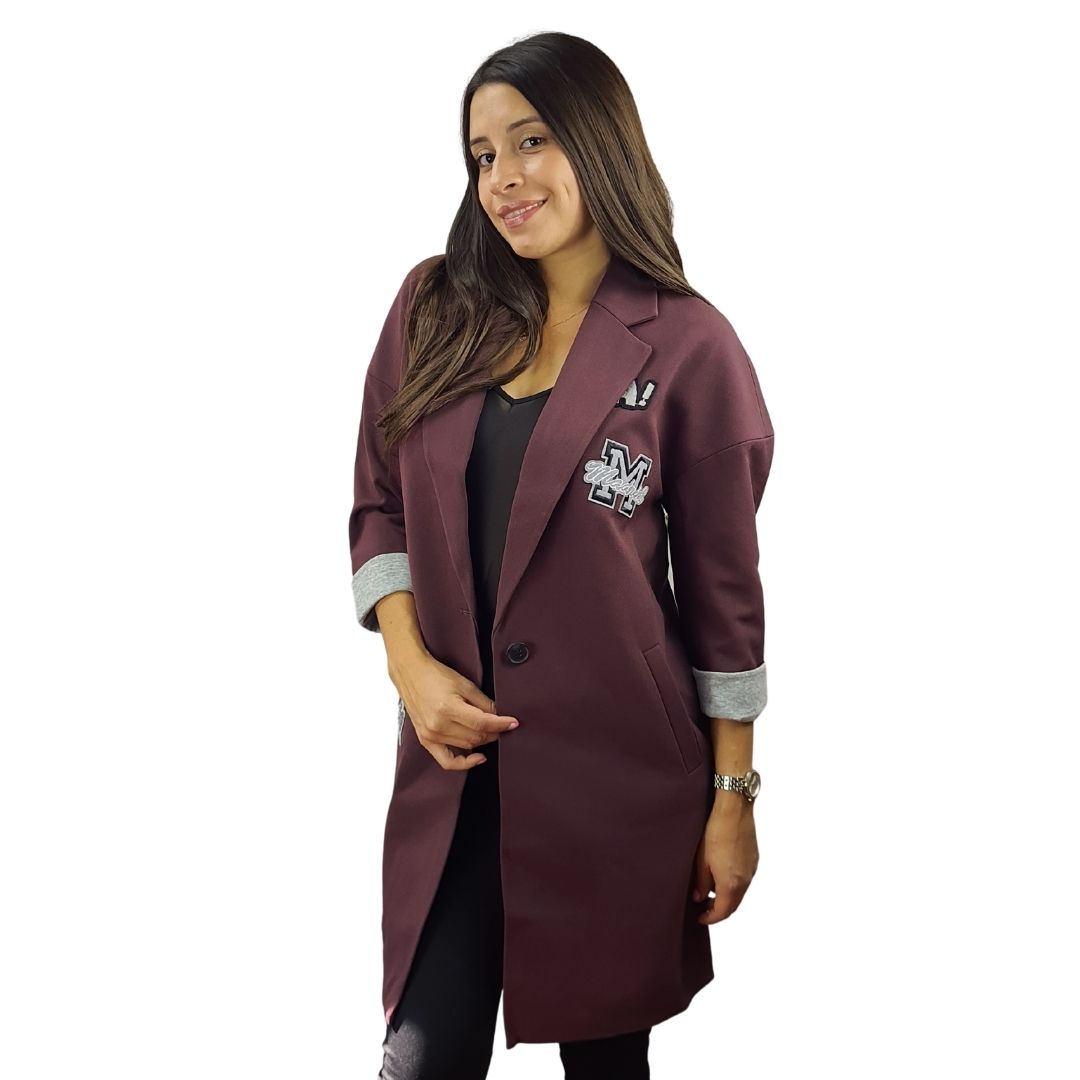 Blazer Vero Moda Burdeo Style IMOGENE L/S BLAZER(NL)