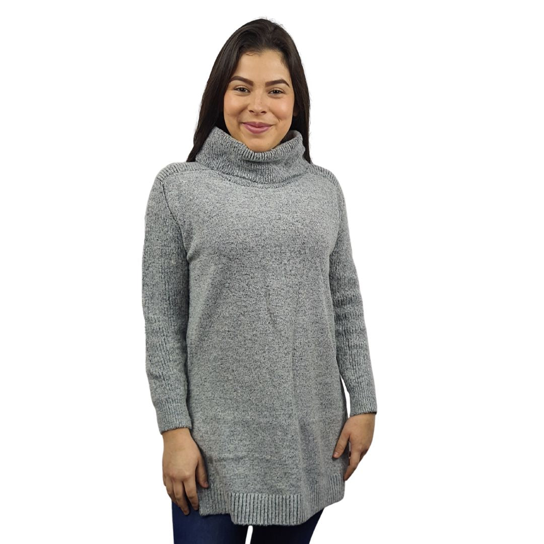 Sweater Vero Moda Gris Style CHOCOLATE L/S KNIT(UM)