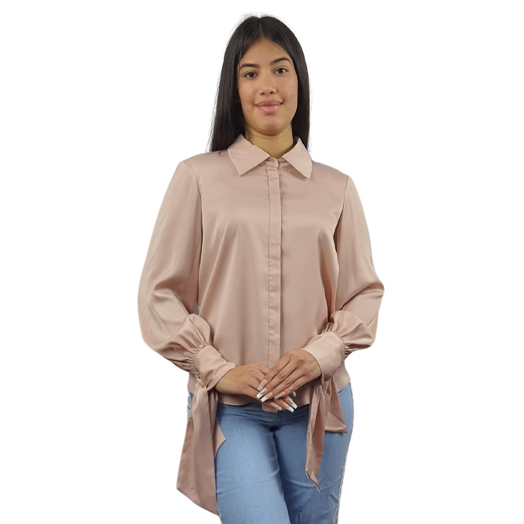 Blusa Vero Moda Rosa Vieja Style JACQUES L/S SHIRT(VMC-DR)