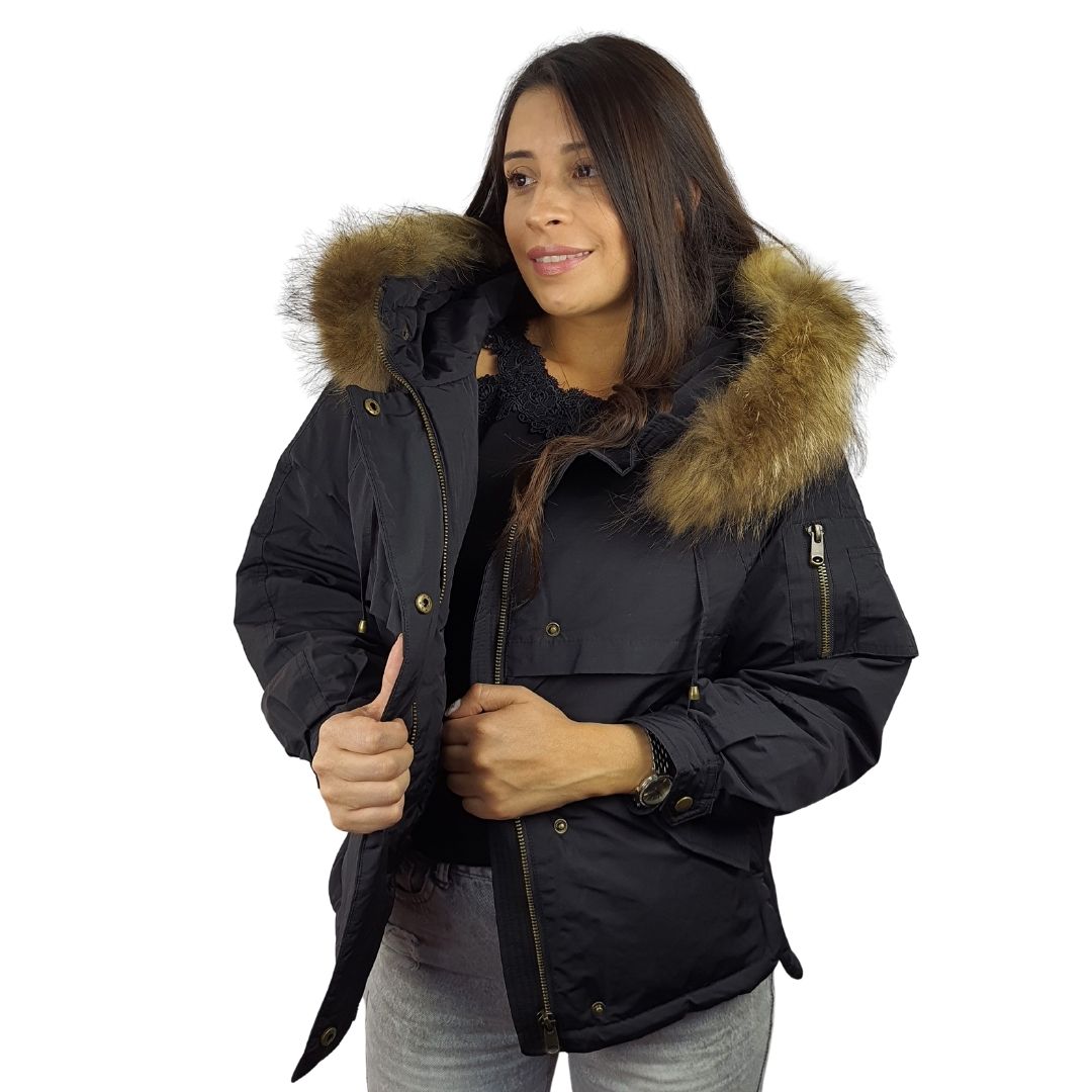 Parka Vero moda Negro Style COLOR SHORT DOWN JKT(DR)