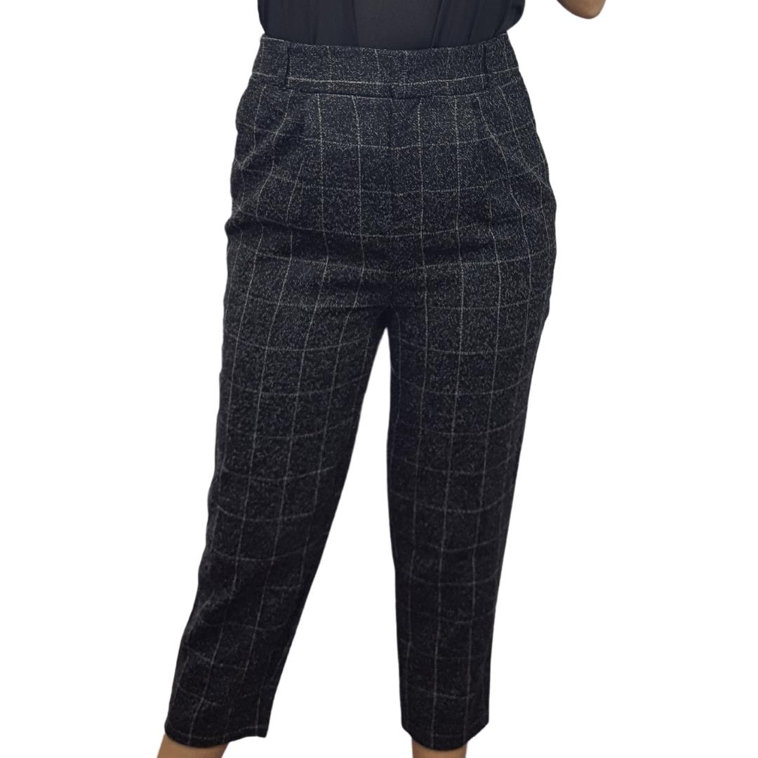 Pantalon Vero Moda Negro Style PLUM 7/8 CARROT PANTS(UM)