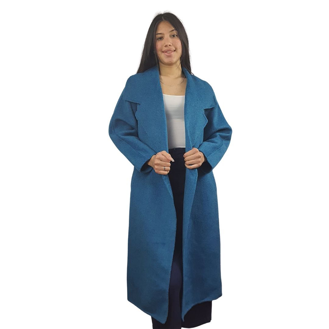 Blazer Vero Moda Azul Style SYNONYM DF L/S WOOL COAT(VMC-LL)
