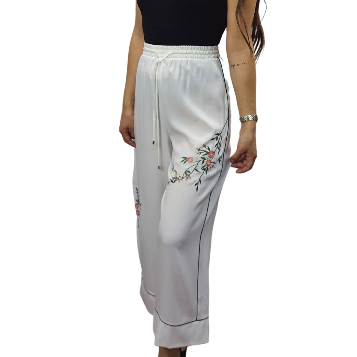 Pantalon Vero Moda Blanco Style MARRY 9/10 WIDE PANTS(NR)