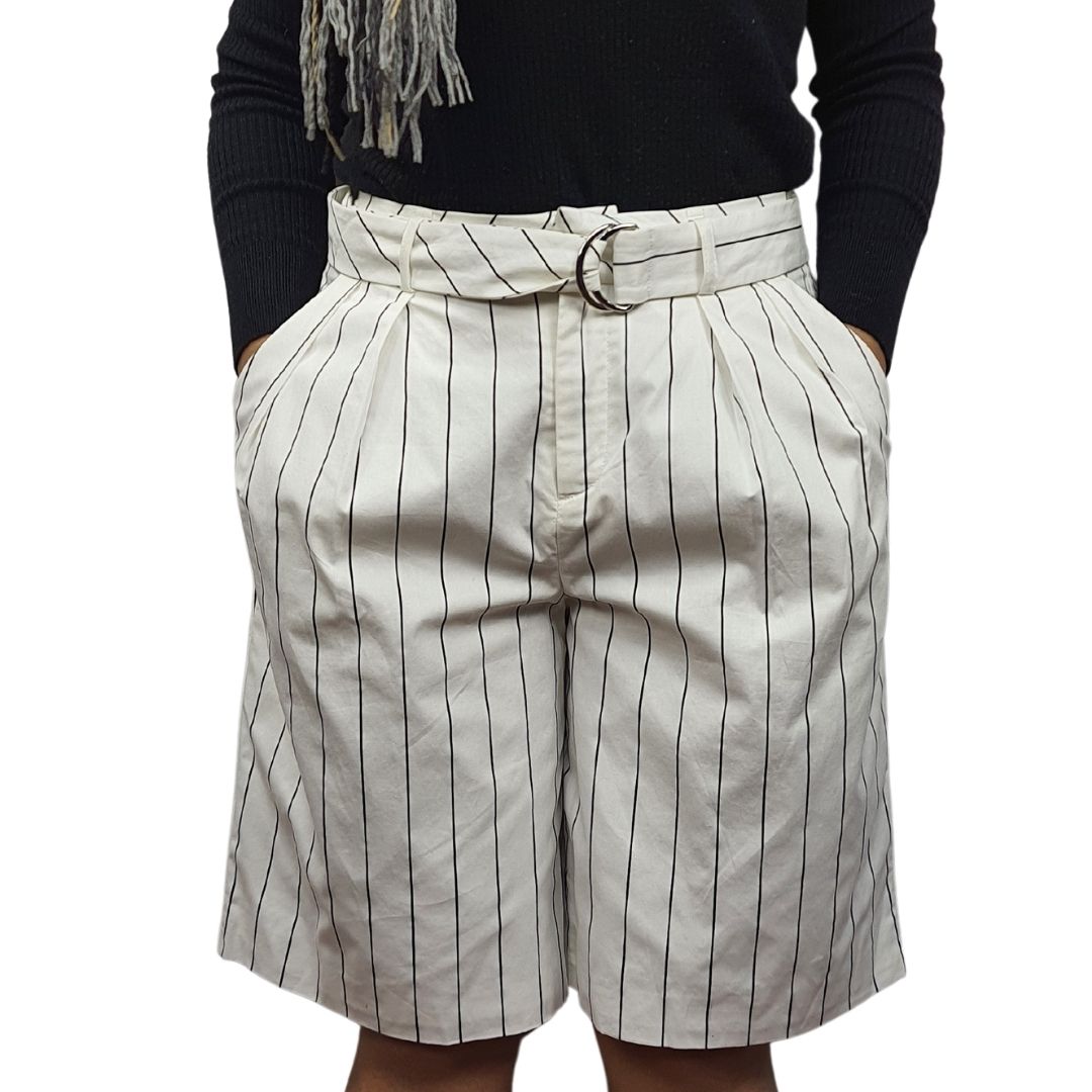 Short Vero Moda Blanco Style SISLEY 1/2 PANTS(NE-EC-2)