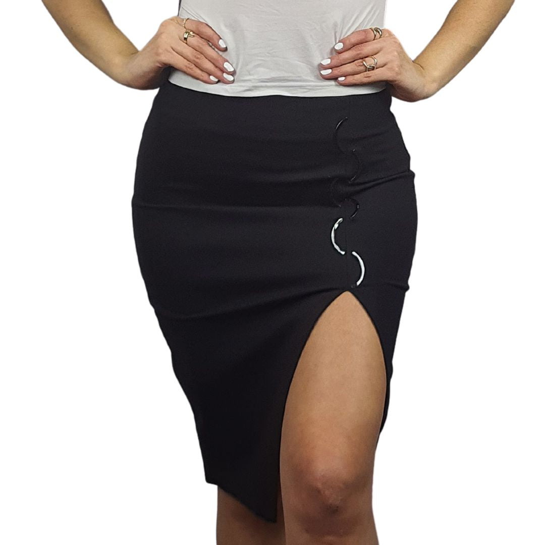 Falda Vero Moda Negro Style SHERRY JERSEY SKIRT(VMC-UM)
