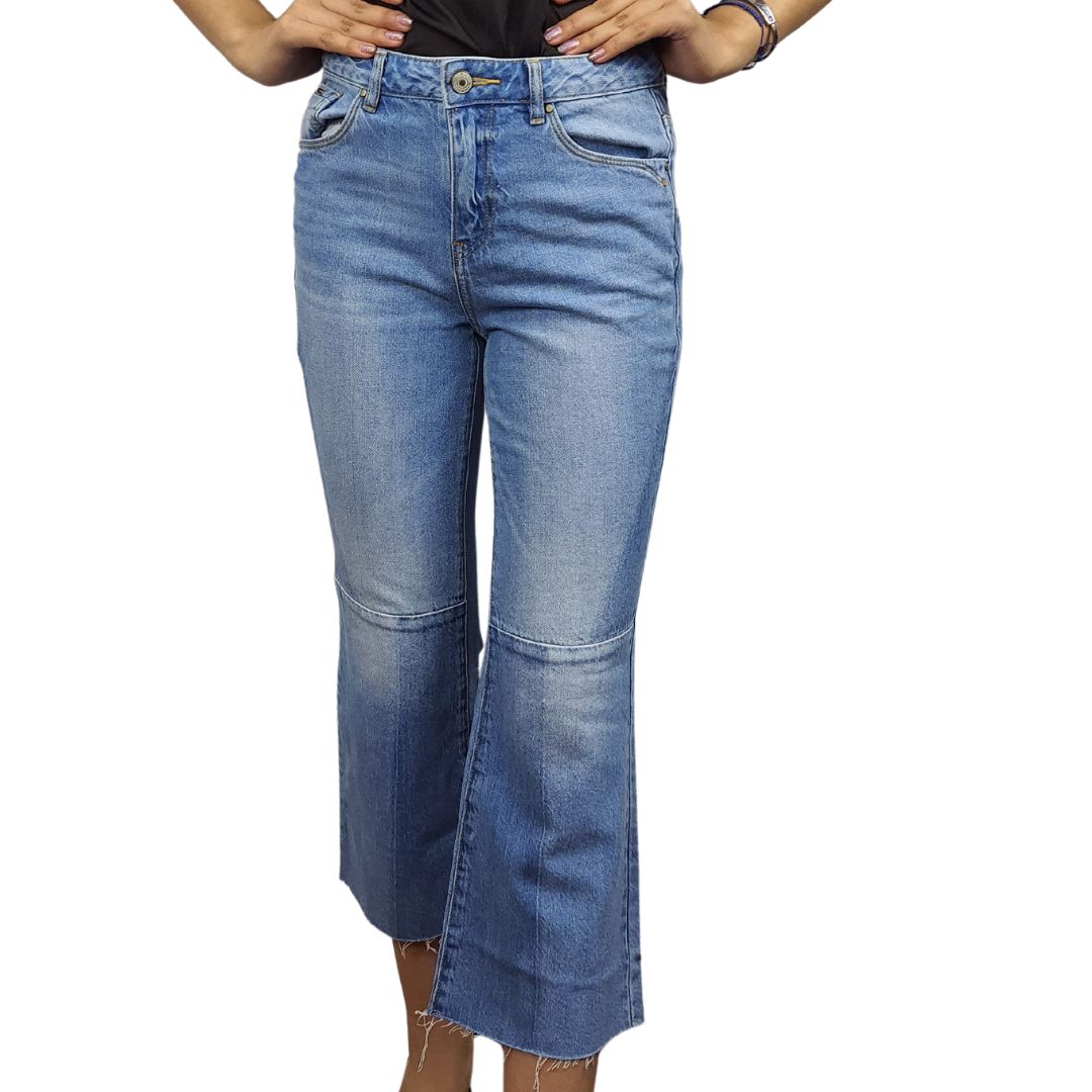 Jeans Vero Moda Azul Claro Style TWIG 7/8 MW SB JEANS(BJ)