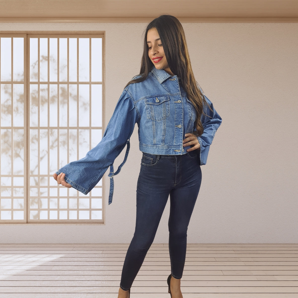 Chaqueta Vero Moda Azul Style MEDIA DENIM JKT(DR)