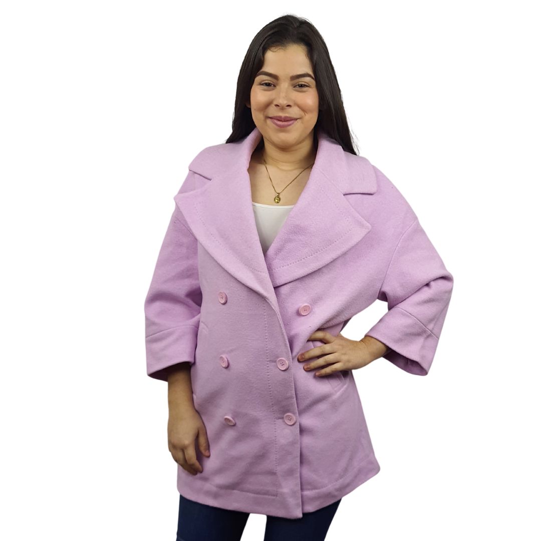 Blazer Vero Moda Lila Claro Style HAMM 7/8 SWEAT COAT(MM)