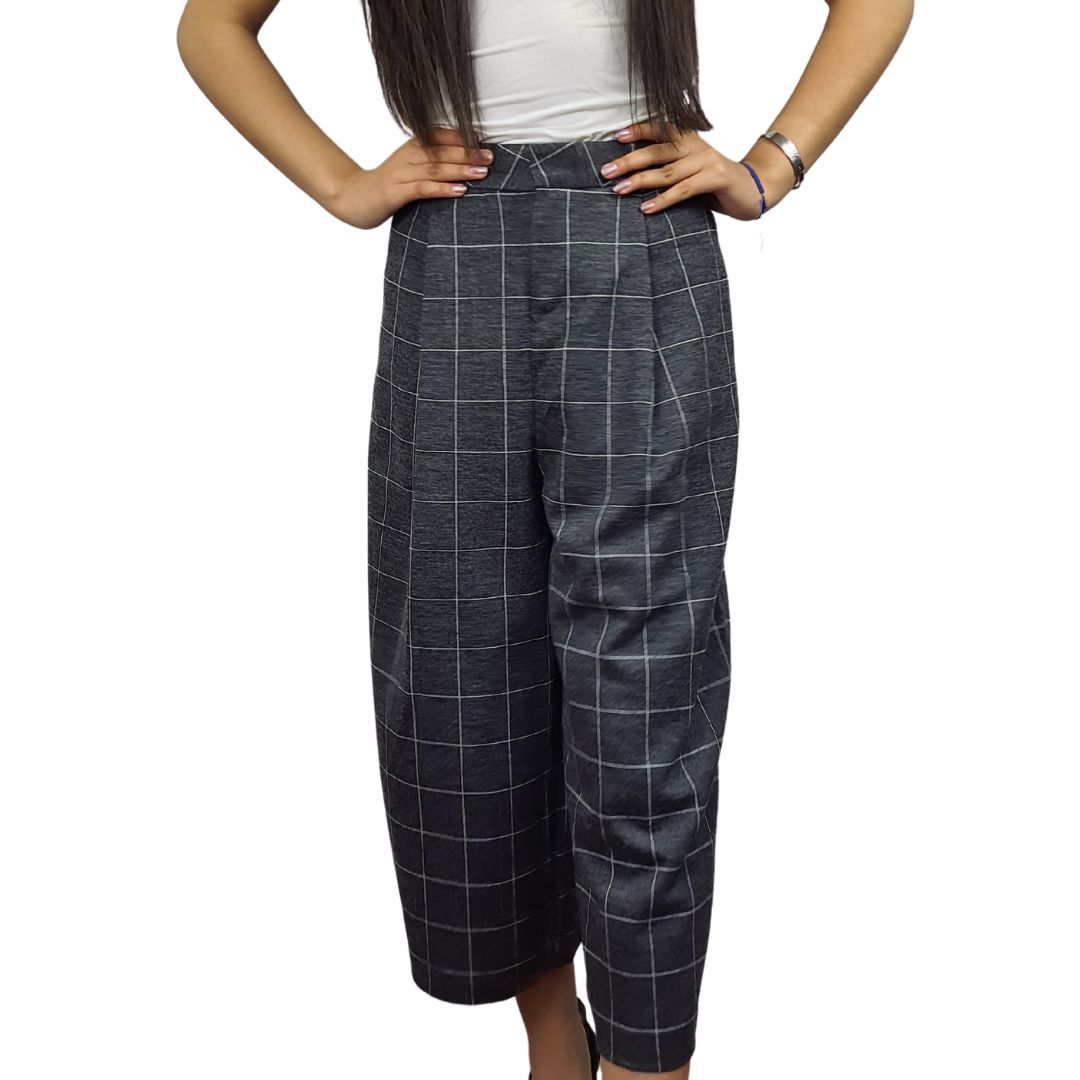 Pantalon Vero Moda Gris Style ALINA CULOTTE 7/8 PANTS(PM)