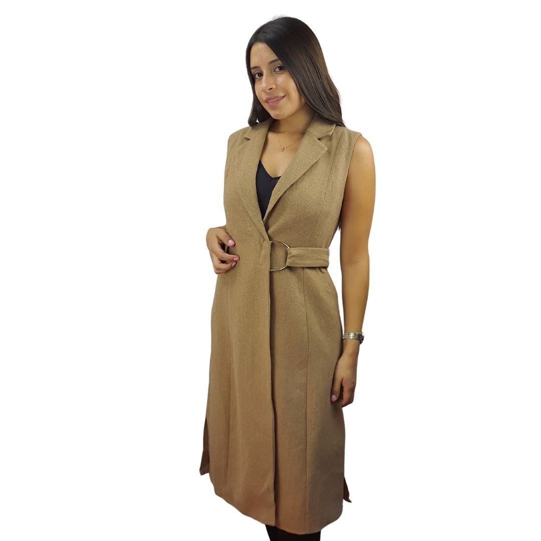Chaleco Vero moda Marron Style LILY WAISTCOAT(VMC-DR)