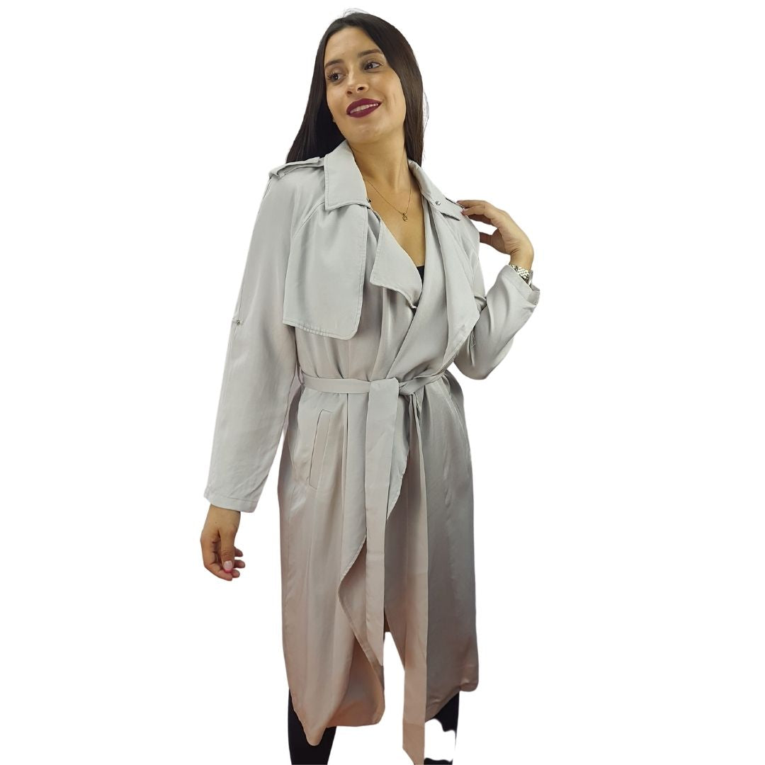 Blazer Vero moda Gris Style ISHTAR L/S COAT(NC)