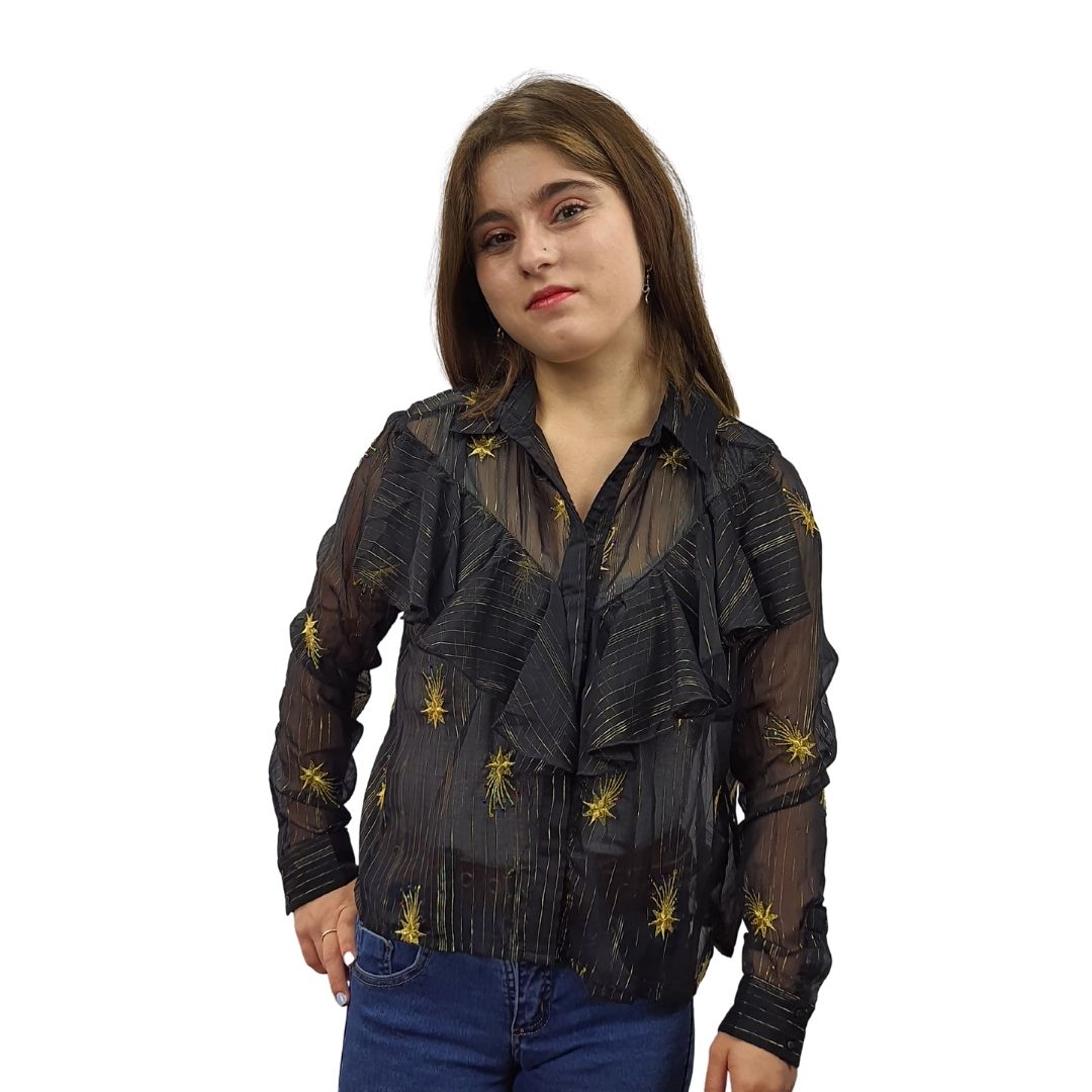 Blusa Rapsodia Gruyi Negro