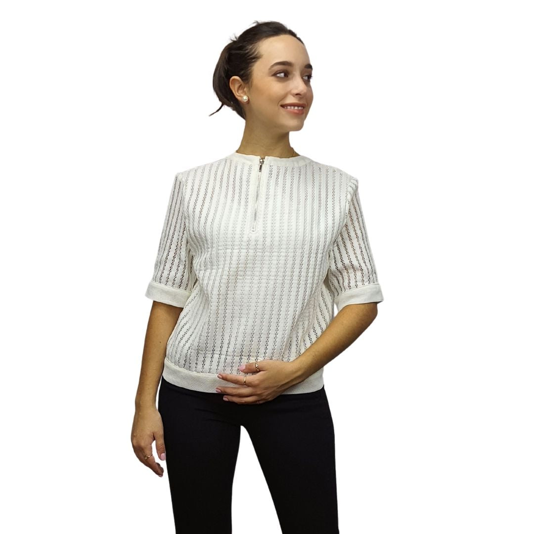 Blusa Vero Moda Blanco Style HAIM 1/2 CROPPED TOP(PM)
