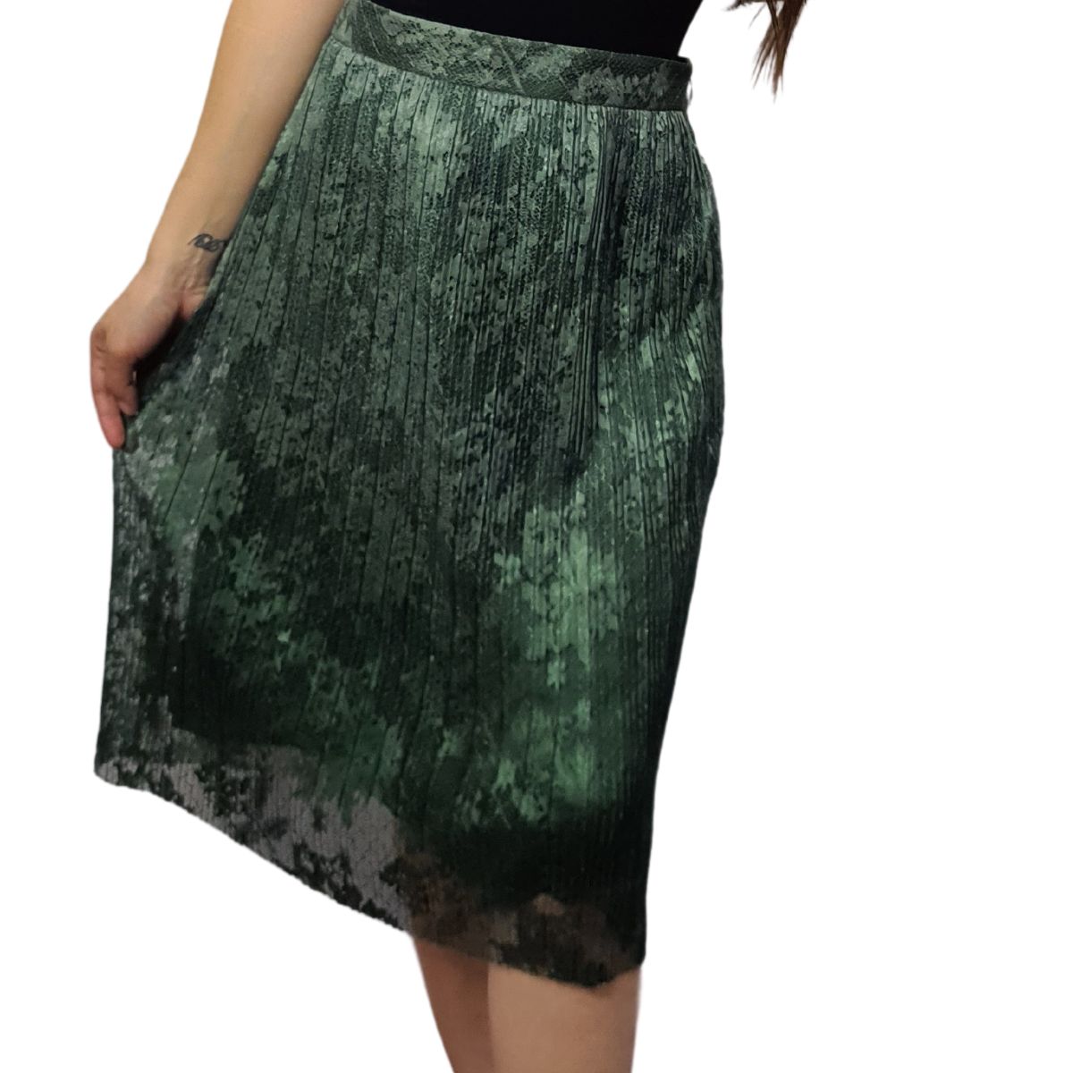 Falda Vero Moda Verde Style SHINE SKIRT(VMC-NN)