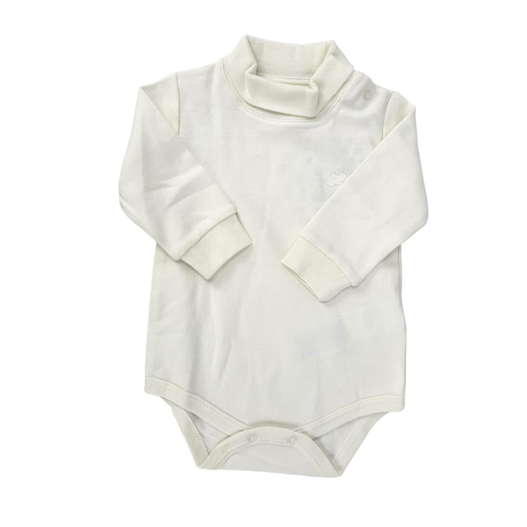 Body Babycottons Polera Pima Blanco